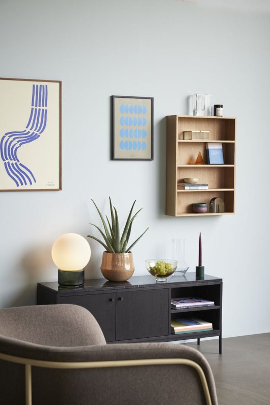 Tavolo consolle 'Nobu' - Nero