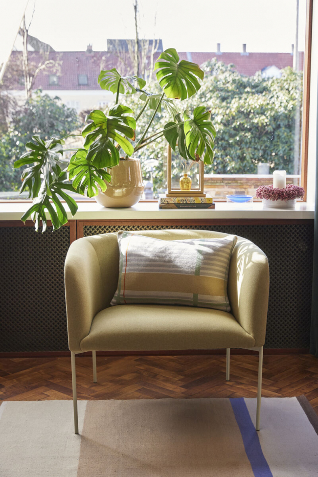 Poltrona lounge 'Haze' - Gialla