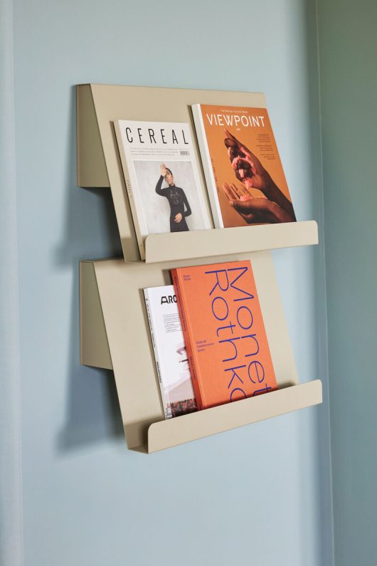 Porta riviste 'Slope' - Beige