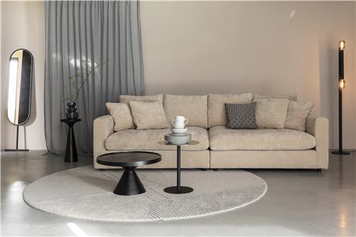 Tavolino/Tavolino 'Floss' Rotondo 60cm - Nero