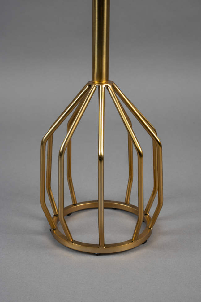 Tavolino 'Salerno' M - Ottone/Marmo