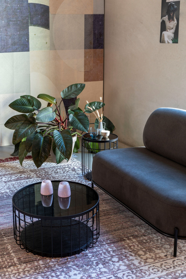 Tavolino 'Lance' M - Nero