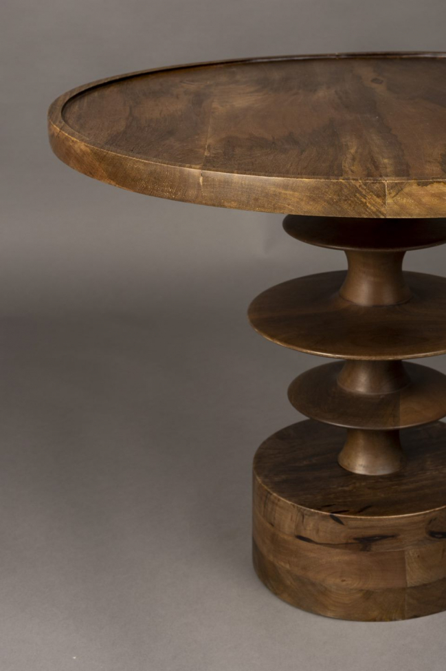 Tavolino 'Cath' - Noce