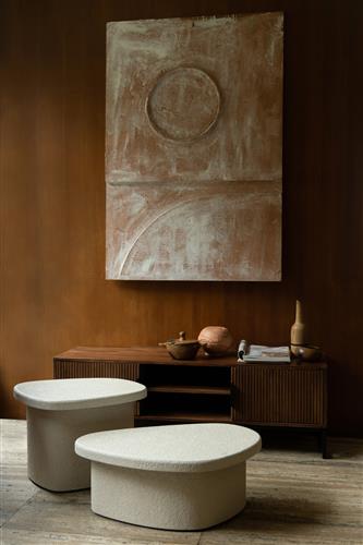 Tavolino 'Veda' 35cm - Beige