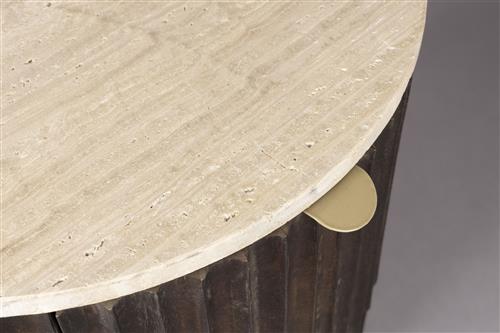 Comodino 'Marlow' - Marrone