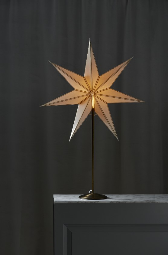 Stella di Natale 'Nicolas' - Bianco