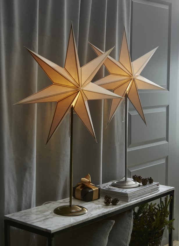 Stella di Natale 'Nicolas' - Bianco