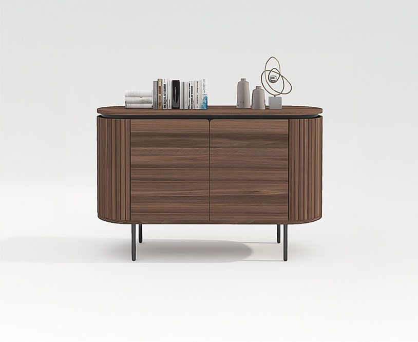 Sideboard 'Kärra' - Noce/Nero