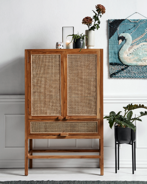 Armadio 'Teak' - Naturale