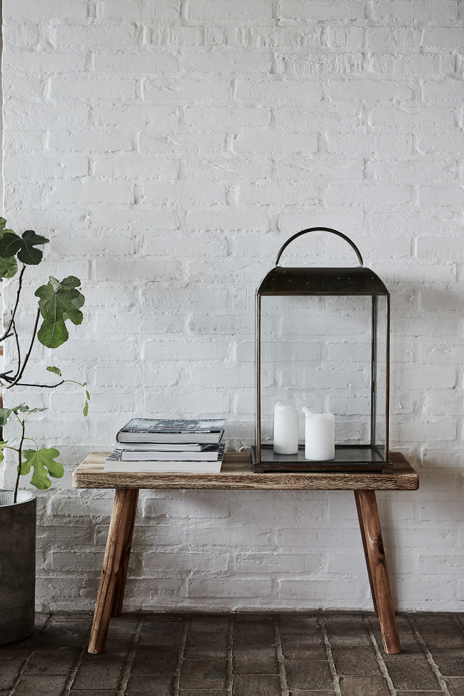 Panca in legno 'Nadi' - Naturale