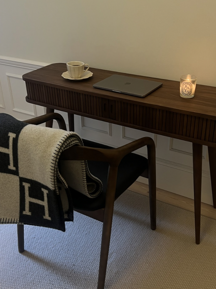 Scrivania 'Barbier' - Noce