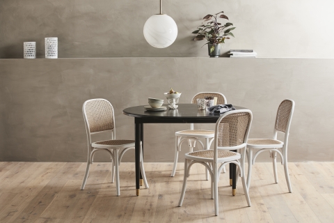 Sedia 'Wicky' - Bianca