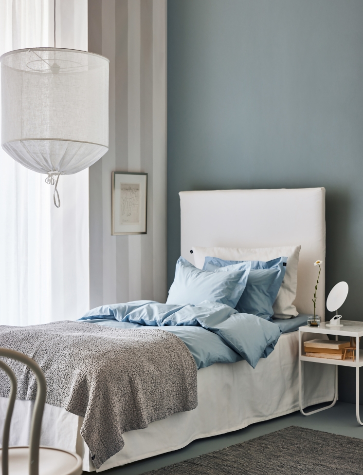 Copertura per letto 'Weeknight' 90x220x52 - Bianco