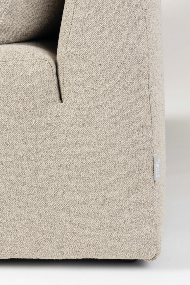 Divano `Element Prosper Chaise Right´- Cappuccino