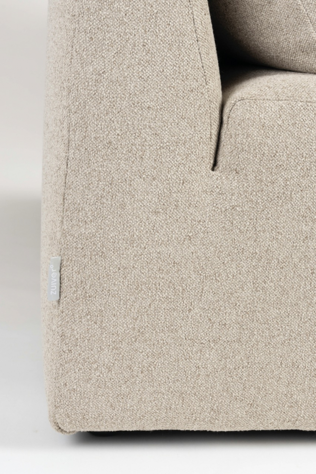 Divano `Element Prosper Chaise Left´- Beige