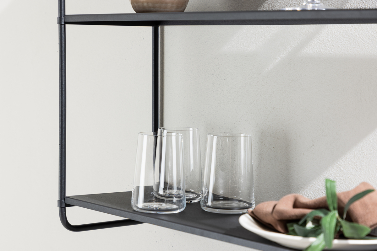 Mensola 'Bari' - Nero