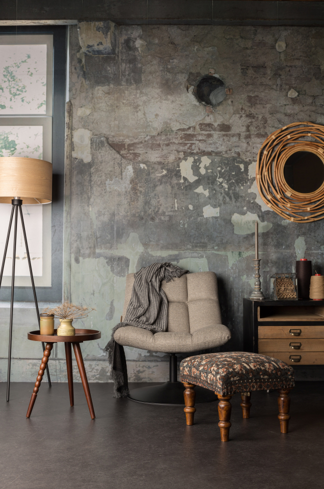 Poltrona 'Bar' - Grigio chiaro