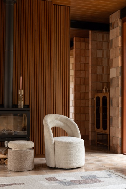 Poltrona 'Seina' 66x63 - Beige