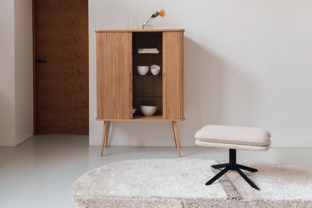 Puff 'Tyler' - Bianco sporco