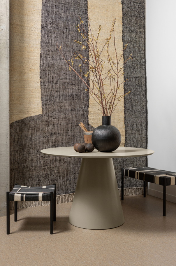 Tavolo da pranzo 'Jorre' - Beige