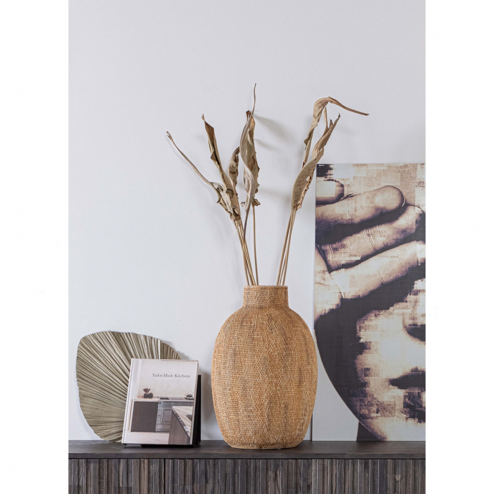 Mobile TV 'New Gravure' 150 cm - Marrone scuro/Nero