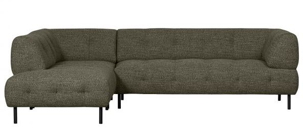 Divano angolare sinistro 'Lloyd' - Verde