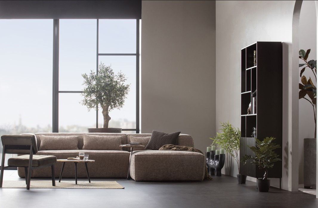 Divano 'Bean' 4 posti - Grigio