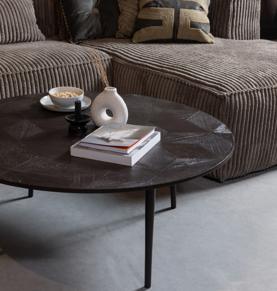 Divano 'Bean' 4 posti - Marrone/Manchester