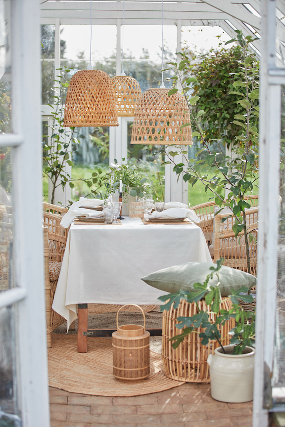 Panca 'Sol' - Rattan