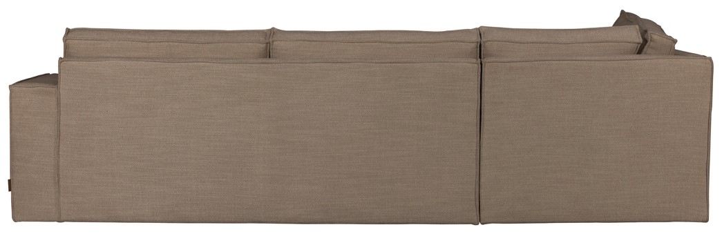 Divano 'Freddie' 4 posti - Marrone chiaro