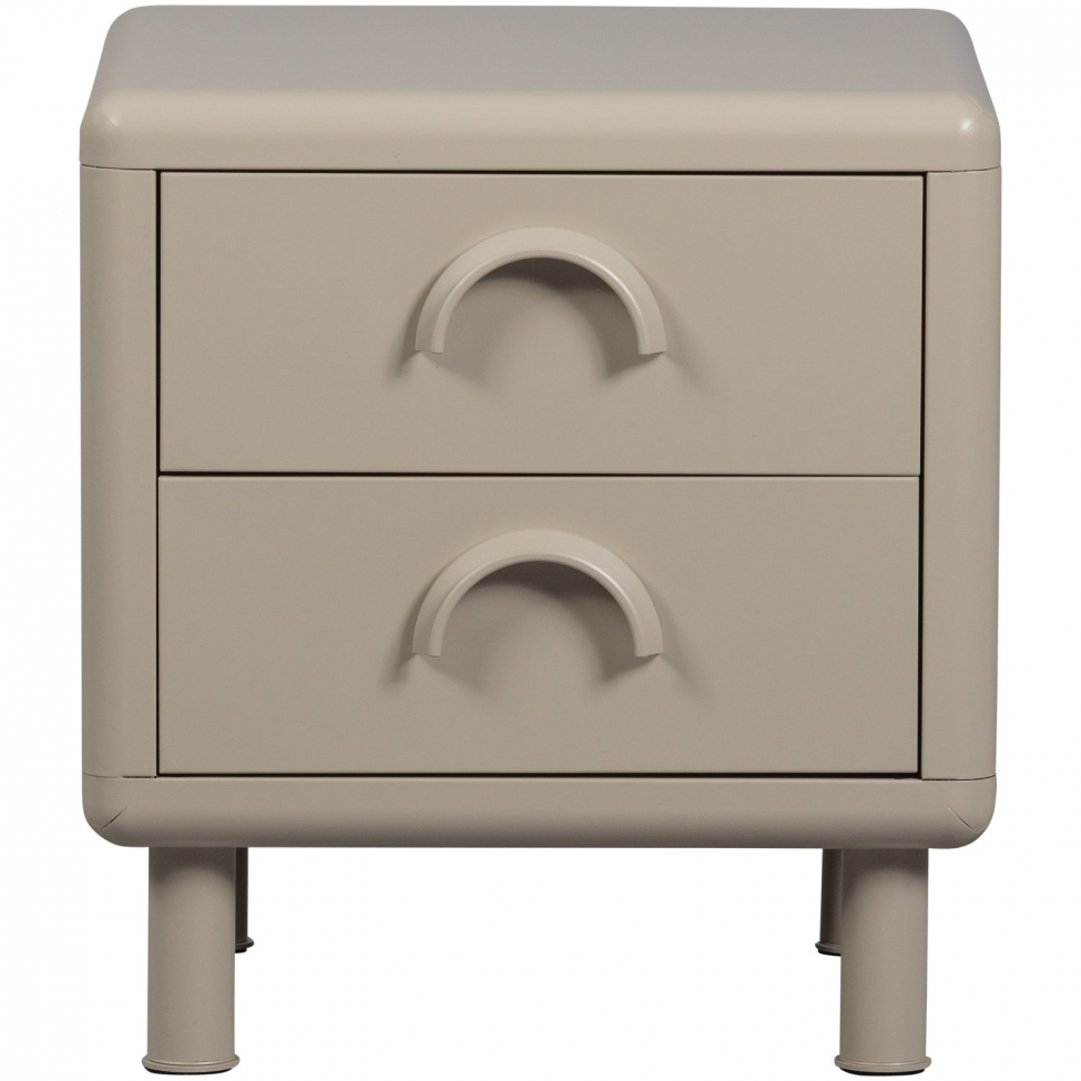 Comodino 'Rune' - Beige