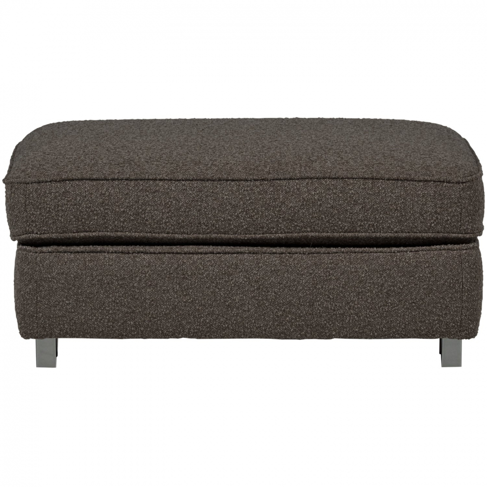 Poggiapiedi 'Lazy' - Grigio bouclé