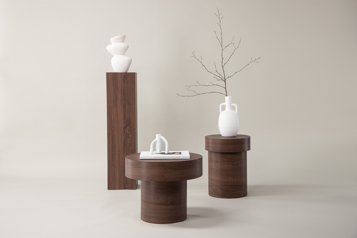 Tavolino 'Rättvik' 23x95 - Marrone