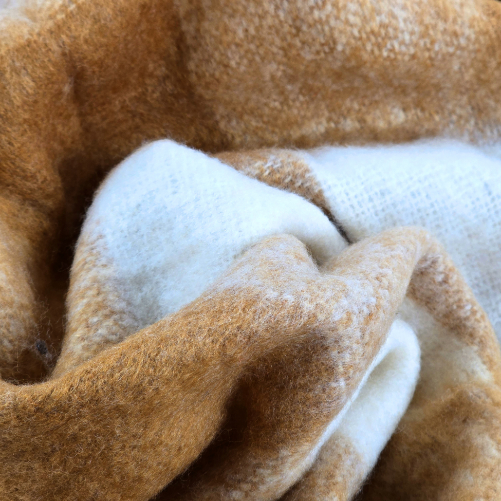 Coperta 'Phoebe' 130x170cm - Giallo