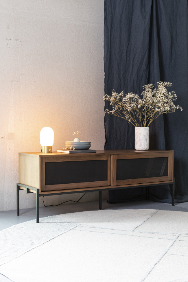 Tavolino 'Hardy' - Noce