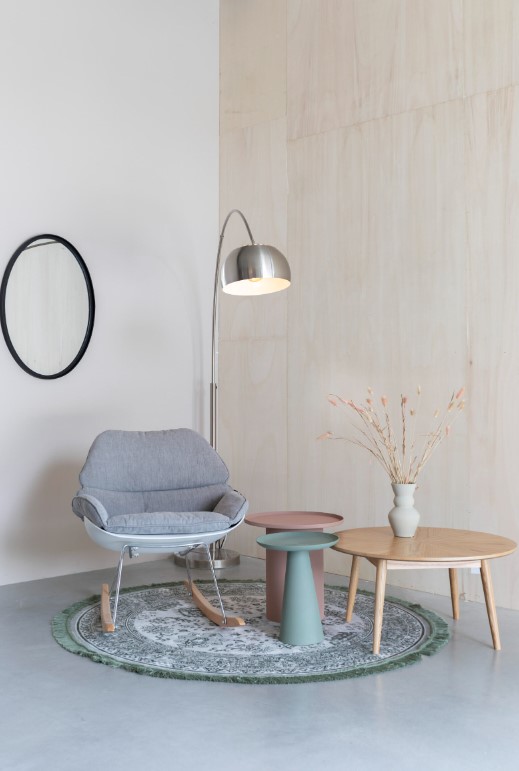 Lampada da terra 'Bow' - Argento