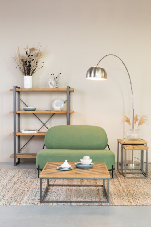 Lampada da terra 'Bow' - Argento