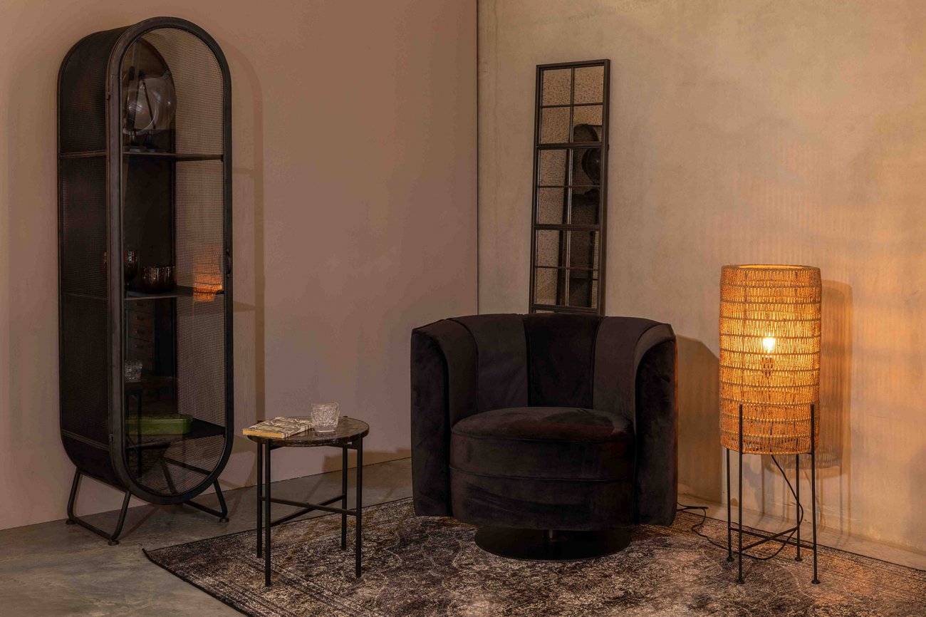 Lampada da terra 'Kari' - Naturale