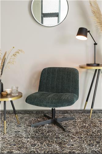 Lampada da tavolo 'Hajo' - Nero