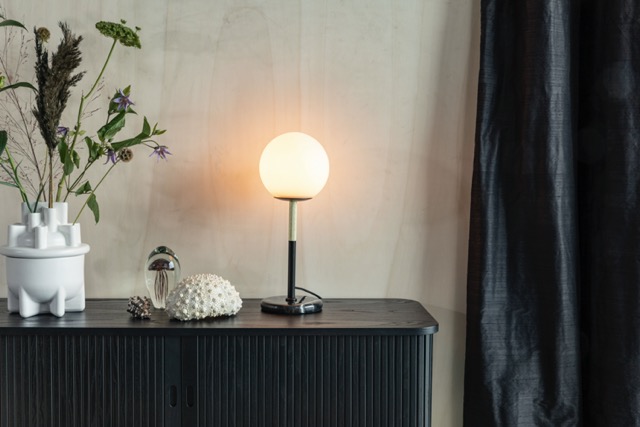 Lampada da tavolo 'Orion' 18x18 - Nero