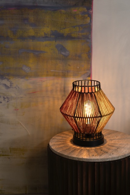 Lampada da tavolo 'Rope' 30x30 - Multicolore