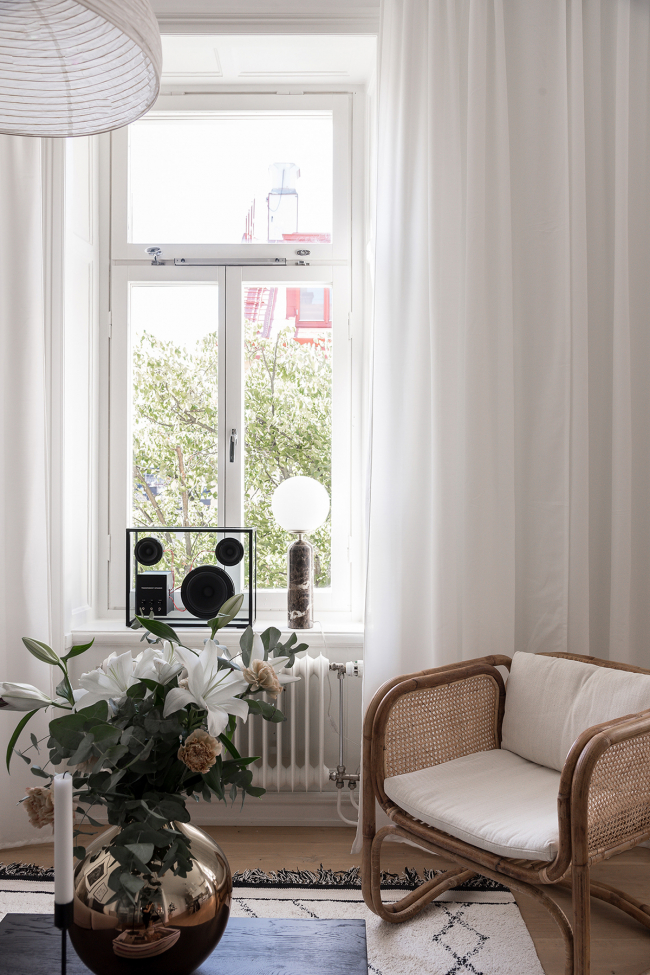 Lampada da tavolo 'Torrano' - Marrone