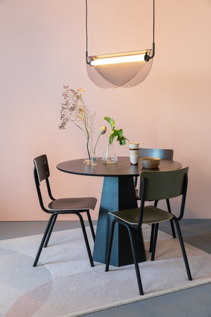 Lampadario 'Rani' 22x74 - Nero