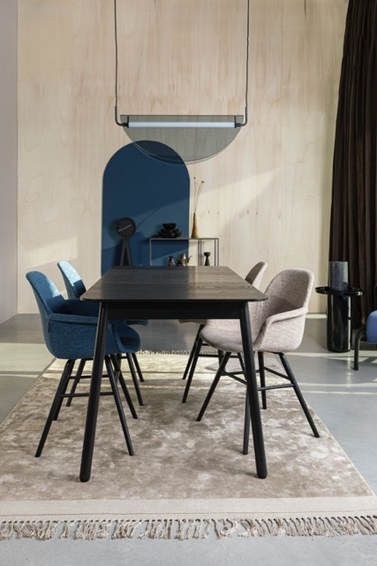 Lampadario 'Rani' 22x74 - Nero