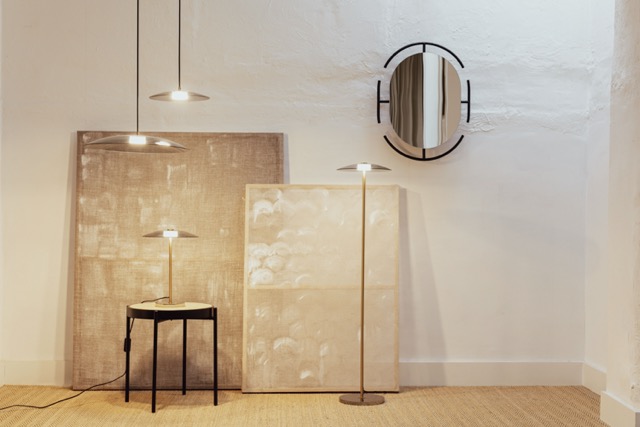 Lampadario 'Float' 30x30 - Nero