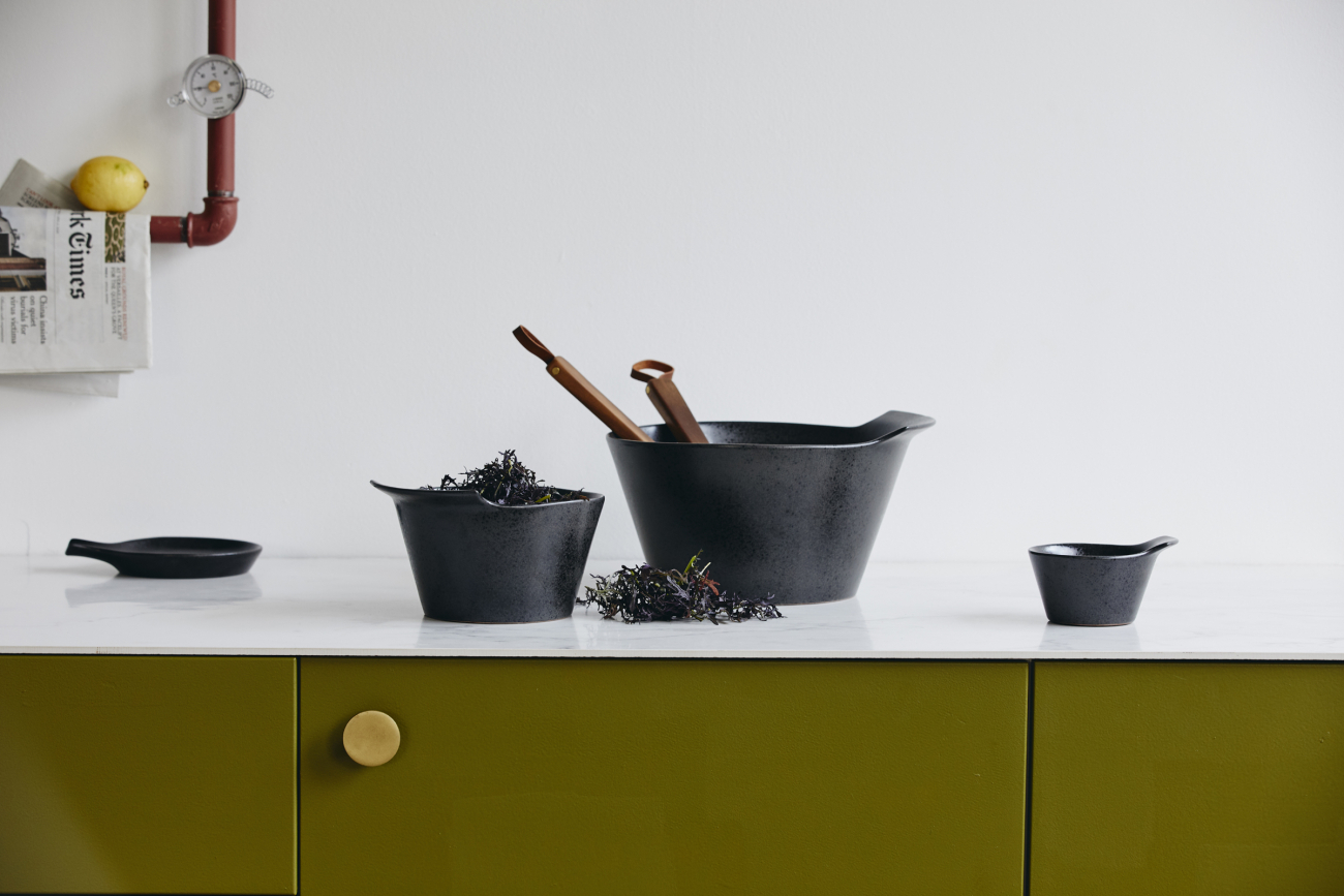 Ciotola 'TORC' L - Nero