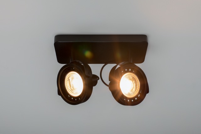 Spotlight 'Dice' 12x28 - Nero