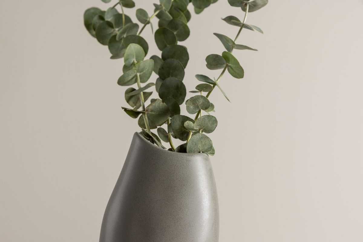 Vaso 'Genoa' - Grigio scuro