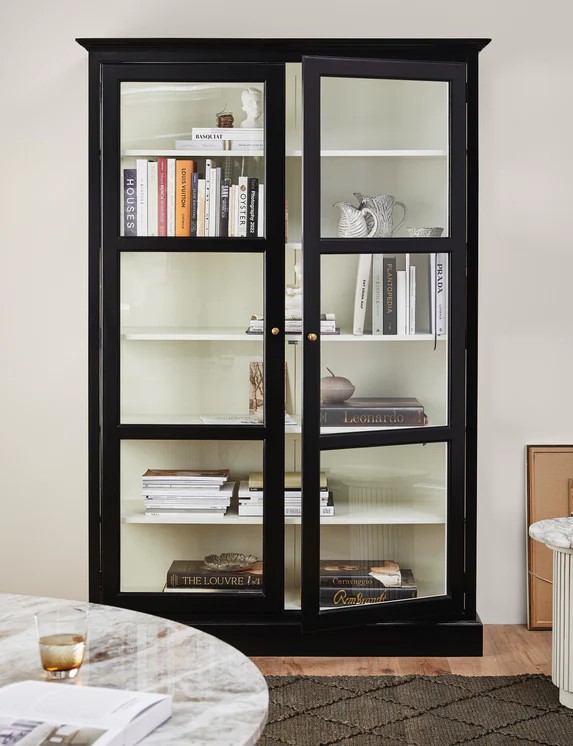 Vetrina 'Classic' - Nero/Bianco L