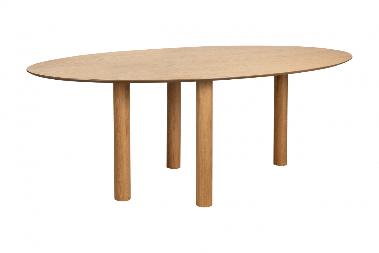 Tavolo da pranzo 'Uovo' 220x115cm - Naturale